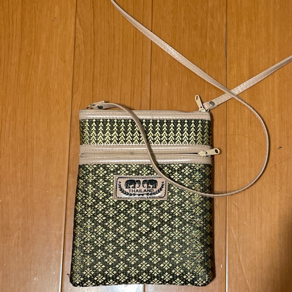 Thailand Green Crossbody Bag